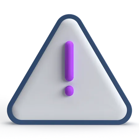 Error  3D Icon