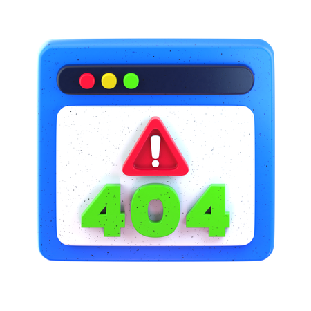 Error  3D Icon