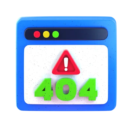 Error  3D Icon