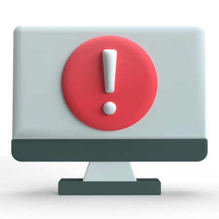 Error  3D Icon