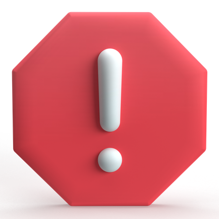 Error  3D Icon