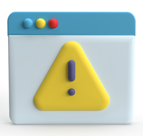 Error  3D Icon