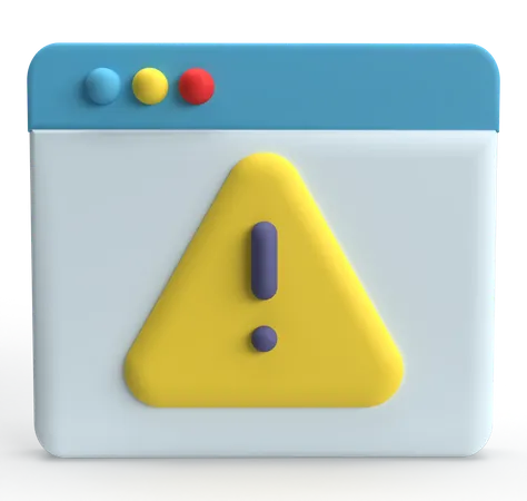 Error  3D Icon