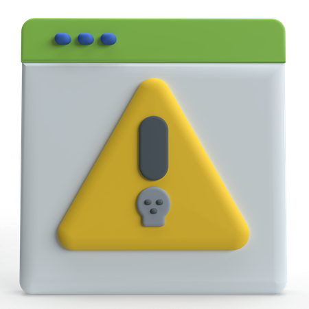 Error  3D Icon