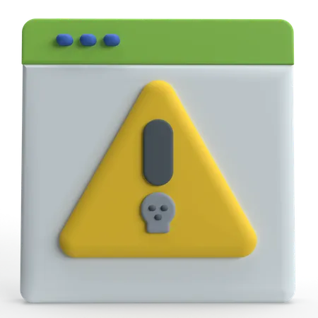 Error  3D Icon