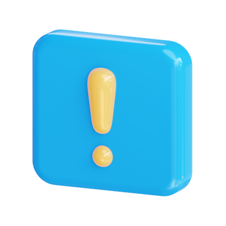 Error  3D Icon