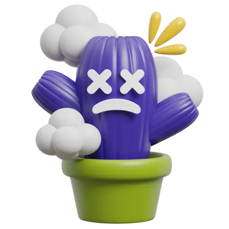 오류 선인장  3D Icon