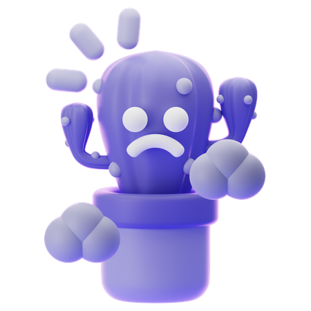 ERROR CACTUS  3D Icon