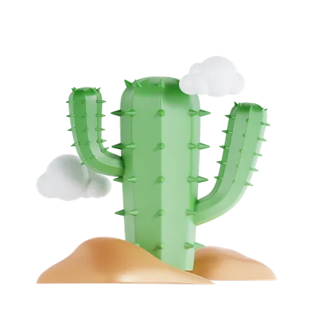 Error Cactus  3D Icon