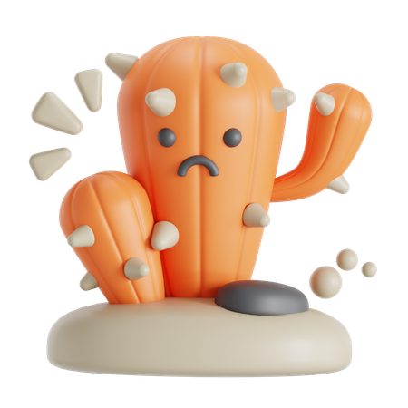 Error cactus  3D Icon