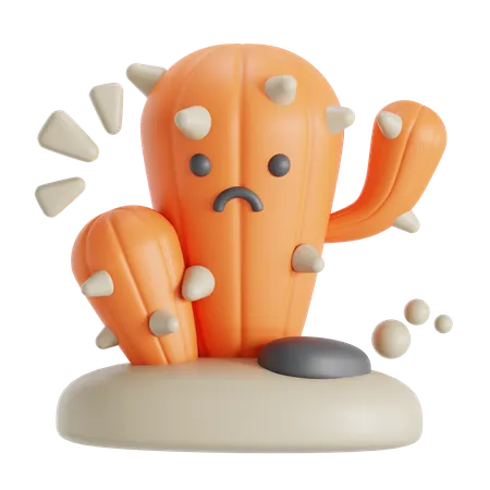 Error cactus  3D Icon