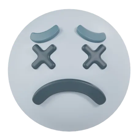 Cara de error  3D Icon