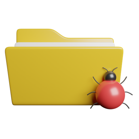 Error de carpeta  3D Icon