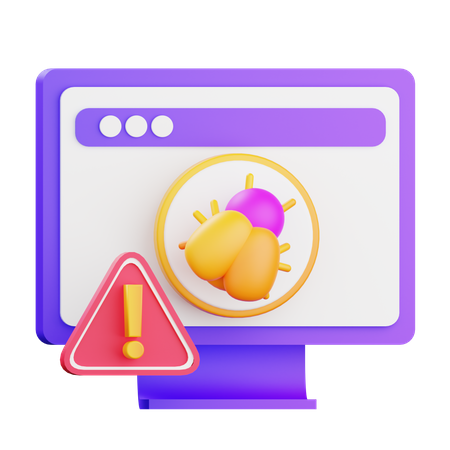 Error informático  3D Icon