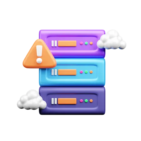Error de conexión del servidor  3D Icon