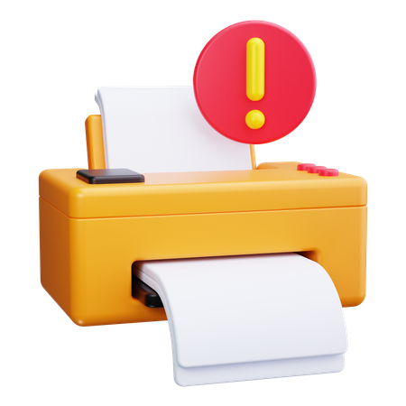 Error de impresora  3D Icon