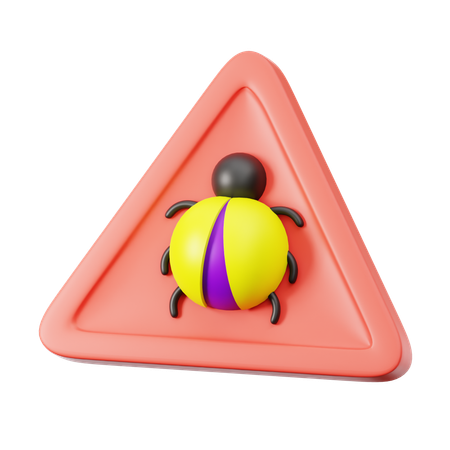 Seguridad de errores  3D Icon