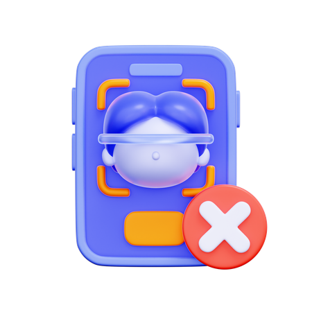 Error en la verificación de identidad  3D Icon