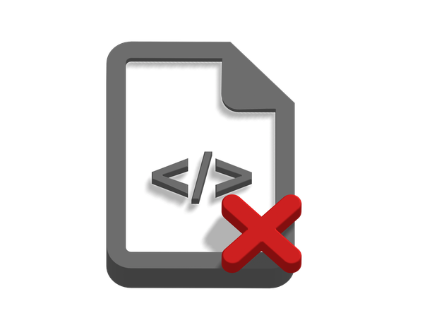 Error html  3D Icon