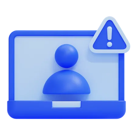 Error humano  3D Icon