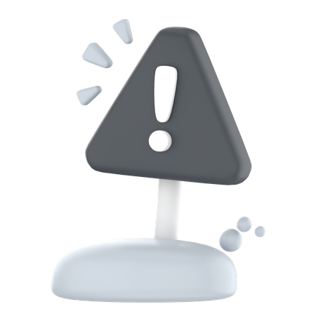Error Location  3D Icon