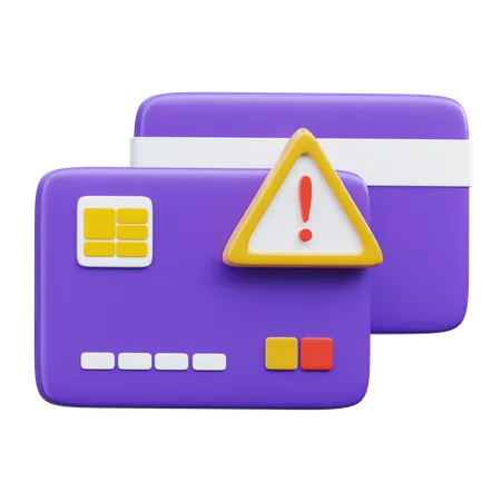 Error Payment  3D Icon