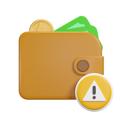 Error Payment  3D Icon