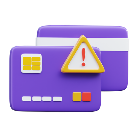 Error Payment  3D Icon