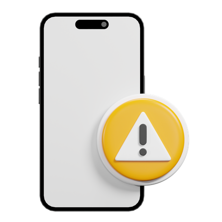 Error telefonico  3D Icon