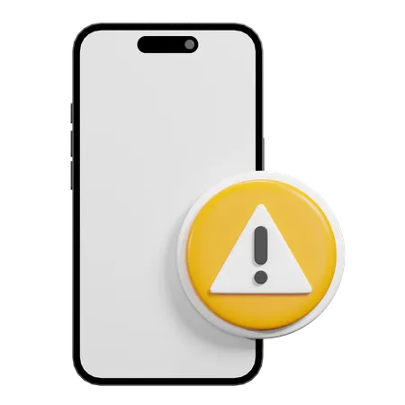 Error telefonico  3D Icon