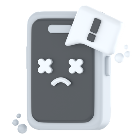 Error telefonico  3D Icon