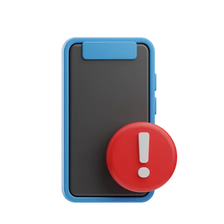 Error telefonico  3D Icon