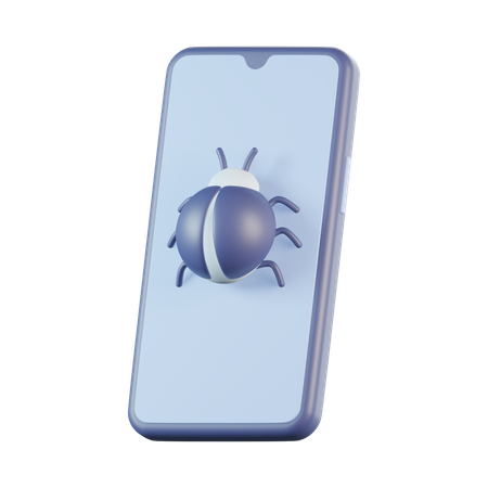 Error del teléfono inteligente  3D Icon