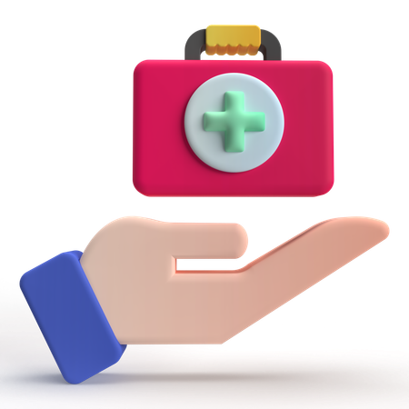 Erste-Hilfe-Kasten  3D Icon