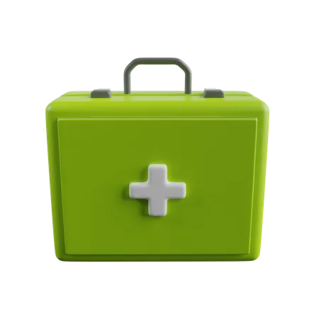 Erste-Hilfe-Kasten  3D Icon