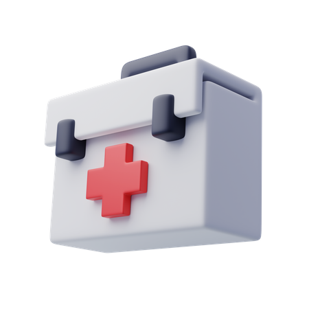Erste-Hilfe-Kasten  3D Icon