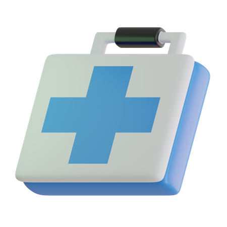 Erste-Hilfe-Kasten  3D Icon