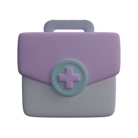 Erste-Hilfe-Tasche  3D Icon