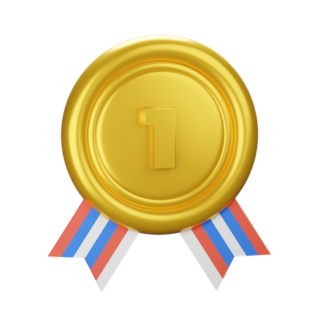 Erste Medaille  3D Icon