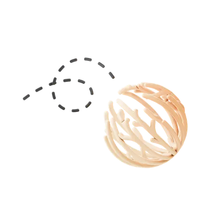 Erva daninha 3D Icon