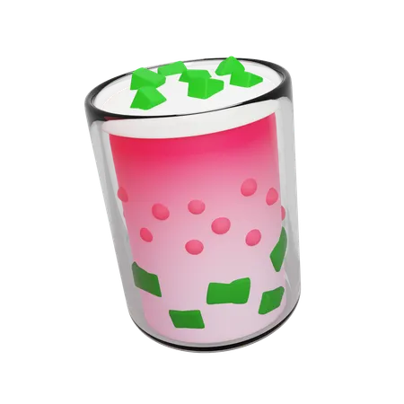 Es Doger Indonesian Drink  3D Icon