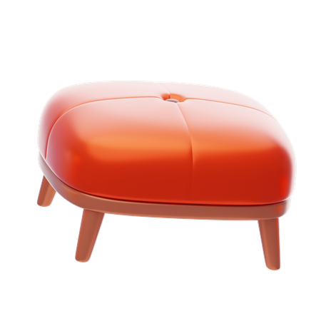 Escabel  3D Icon