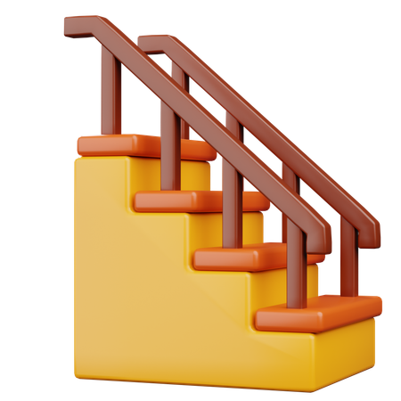 Escadaria  3D Icon