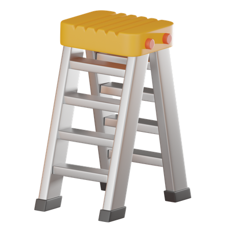 Escada dobrável  3D Icon
