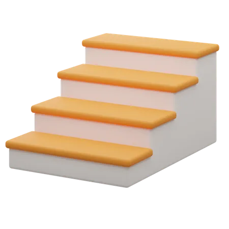 Escadaria  3D Icon