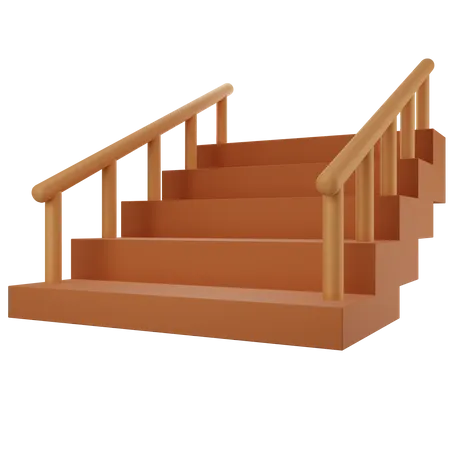 Escadaria  3D Icon