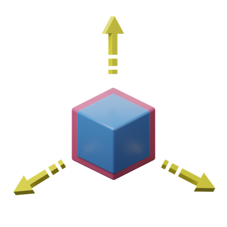 Escalabilidade  3D Icon