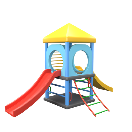 Toboggan d'escalade  3D Icon