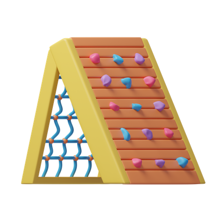 Escalador de roca mojada  3D Icon