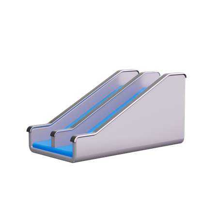 エスカレーター  3D Icon